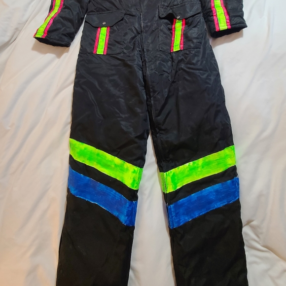 Handpainted Ski Suit / Snow Suit - Picture 2 of 14